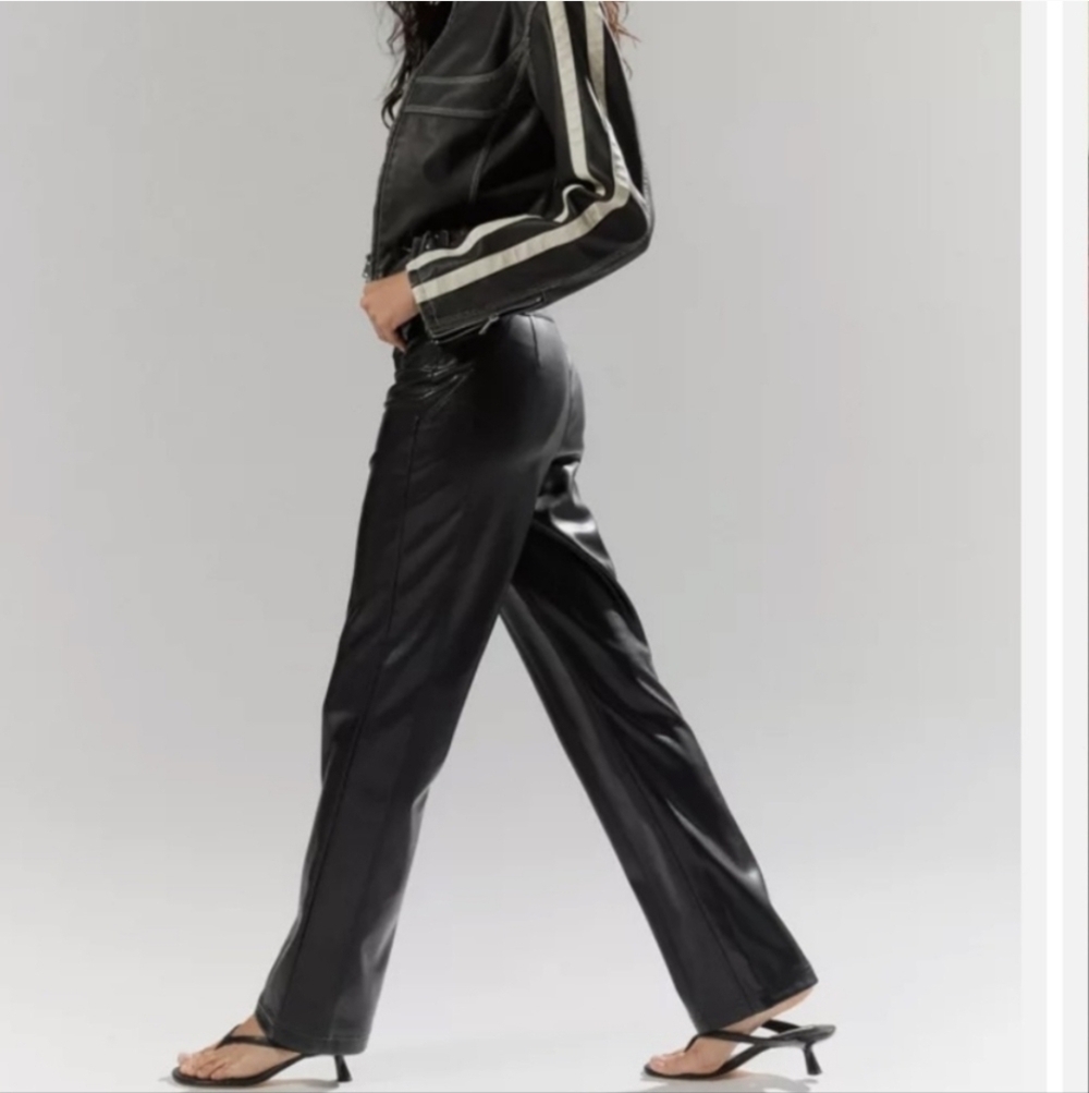 NWOT Silence + Noise Urban Outfitters Faux Leather Pants